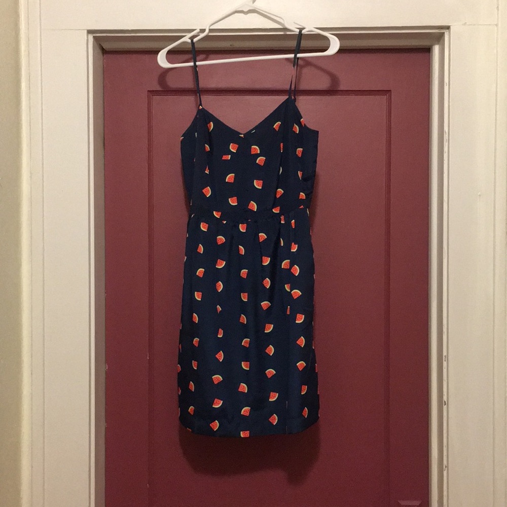 JCrew Watermelon Print Sundress
